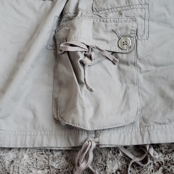 Prana Light Grey Pocket Skirt - Picture 4 of 12